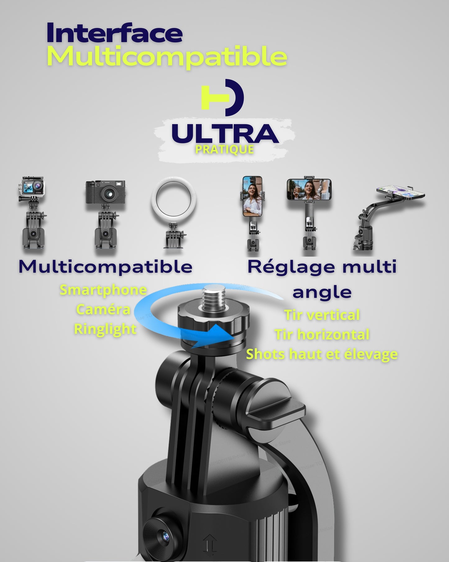 Le Trépied Intelligent - Crée sans te soucier du cadrage