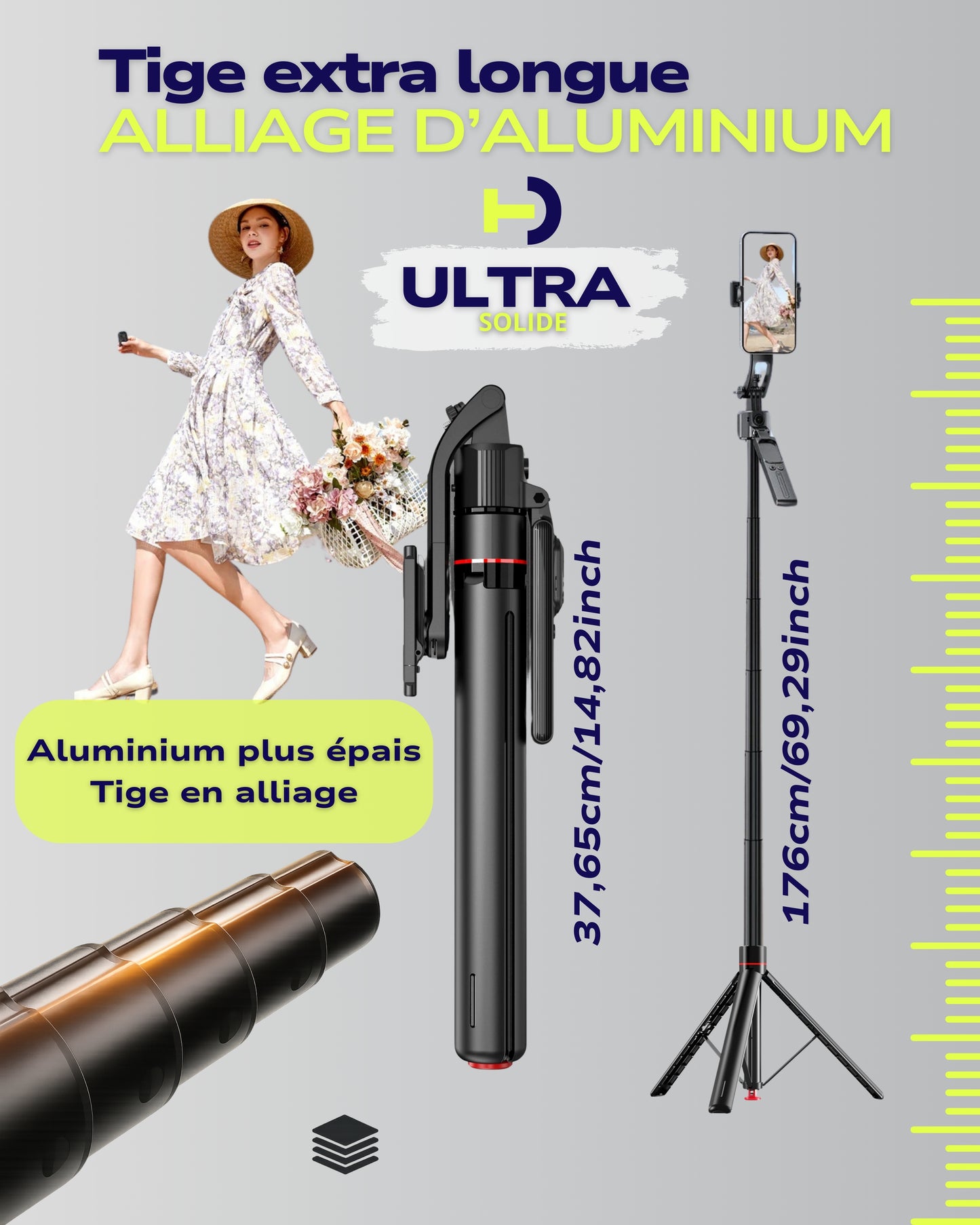 Le Trépied Intelligent - Crée sans te soucier du cadrage