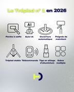 Le Trépied Intelligent - Votre Caméraman Privé, Partout avec Vous