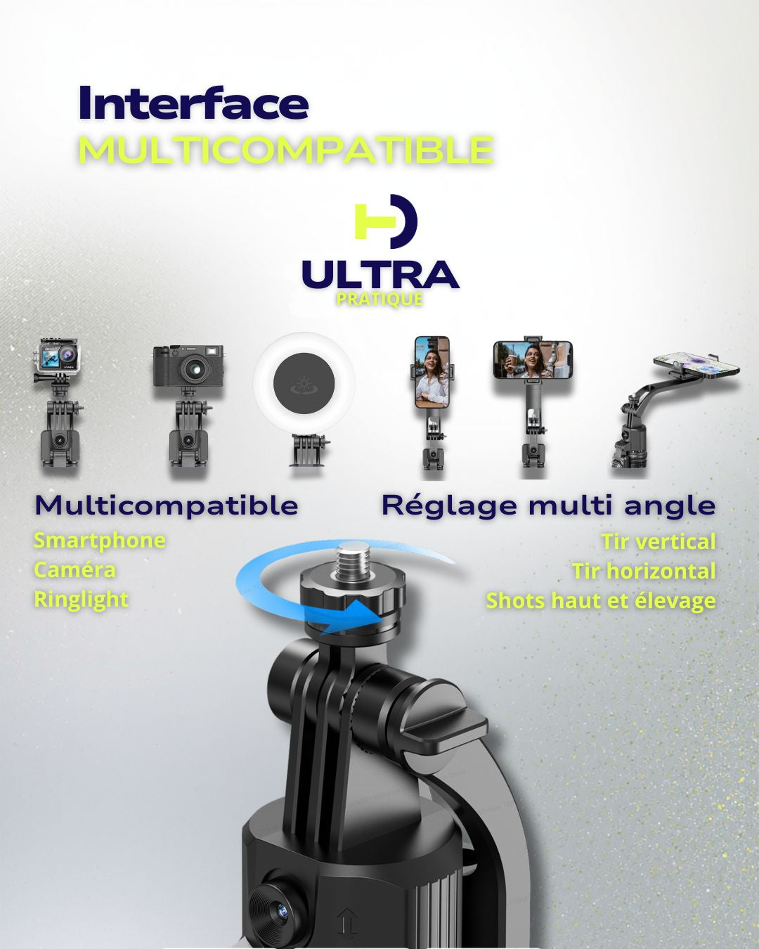 Le Trépied Intelligent - Votre Caméraman Privé, Partout avec Vous