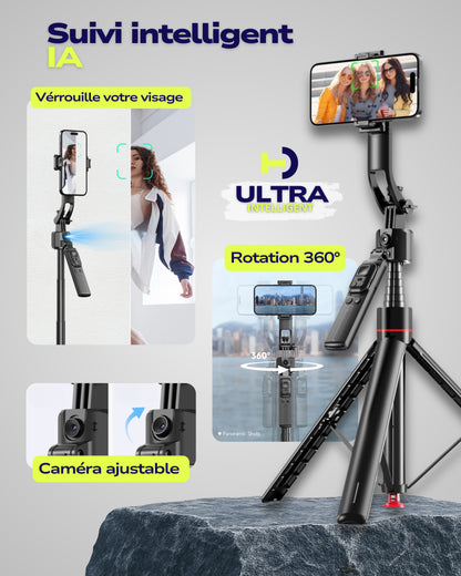 Le Trépied Intelligent - Crée sans te soucier du cadrage