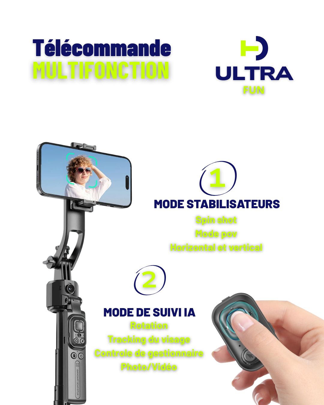 Le Trépied Intelligent - Votre Caméraman Privé, Partout avec Vous