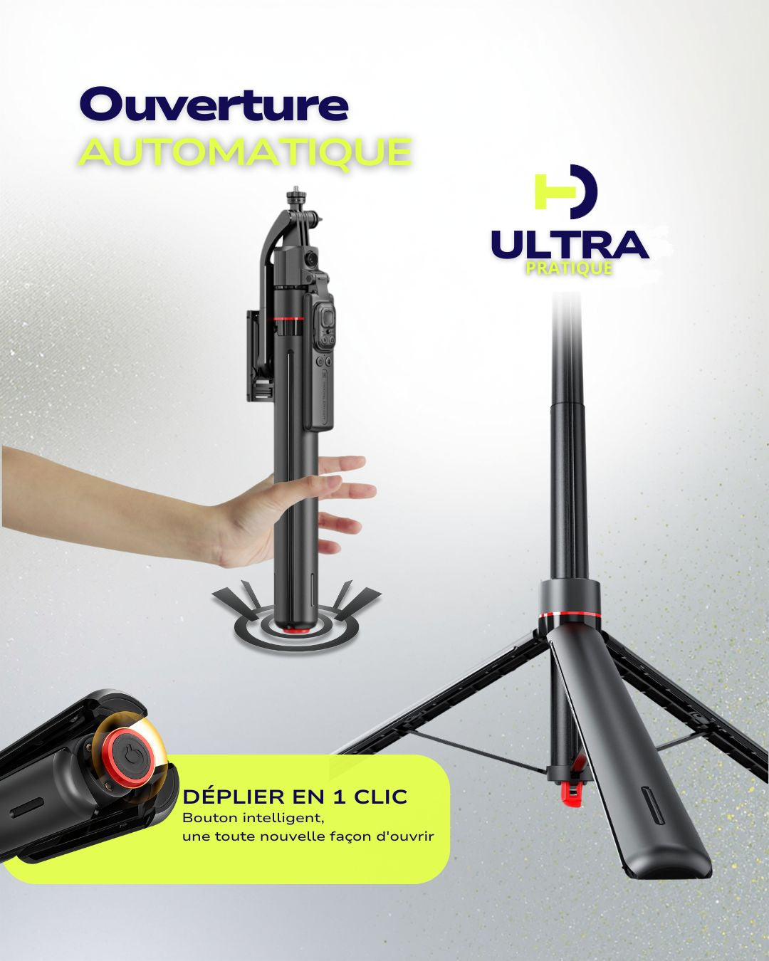 Le Trépied Intelligent - Votre Caméraman Privé, Partout avec Vous