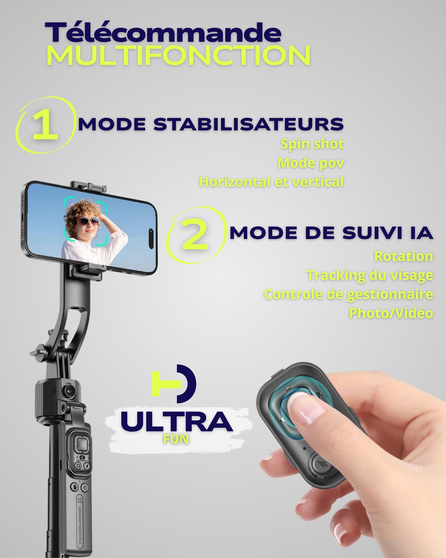 Le Trépied Intelligent - Crée sans te soucier du cadrage