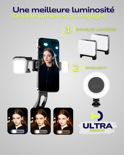 Le Trépied Intelligent - Crée sans te soucier du cadrage